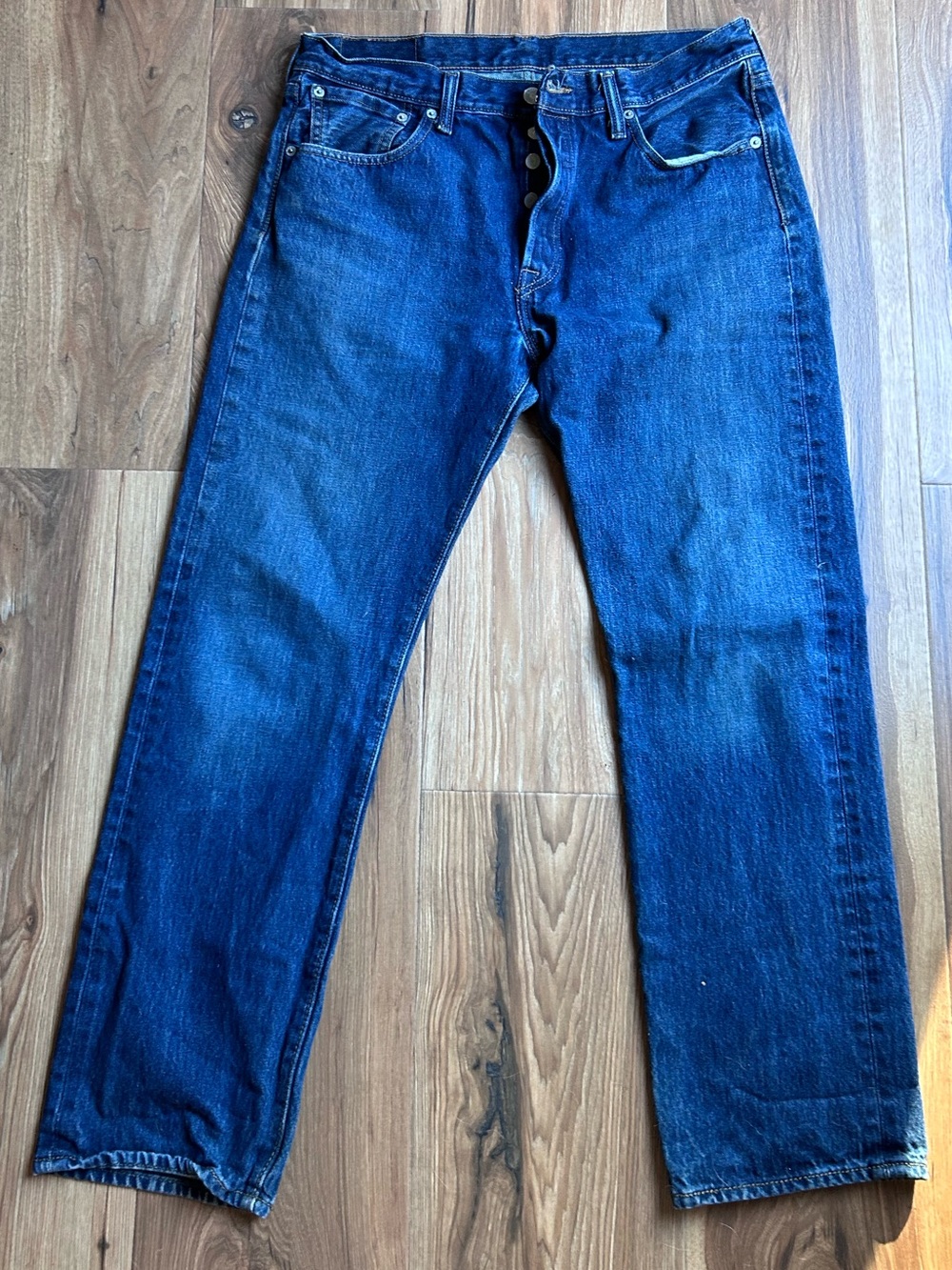 Men's Levi’s 501 Classic Blue Denim Jeans